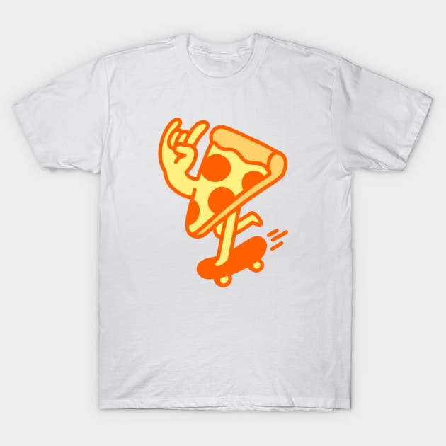 Rad Pizza T-Shirt by obinsun